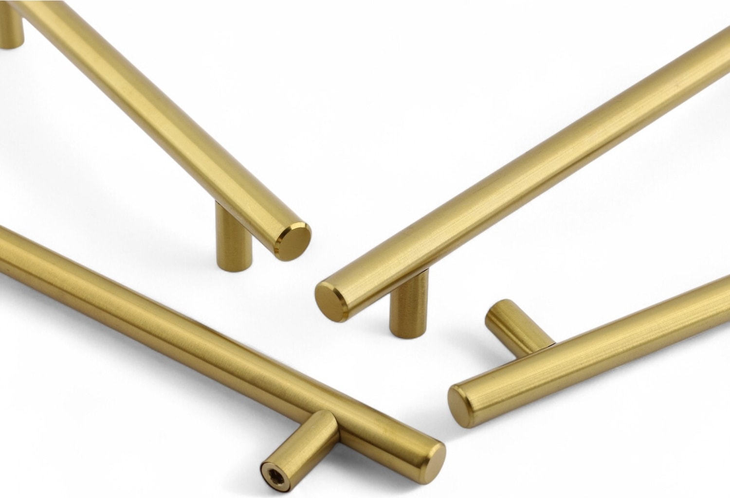 Alteta 96 mm Gold 5 Adet Set Altın Metal Mobilya Mutfak Çekmece Dolap Dolabı Kulbu Kulpu Kulpları