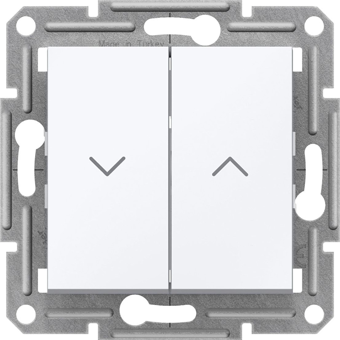 Asfora Beyaz Jaluzı Anahtarı