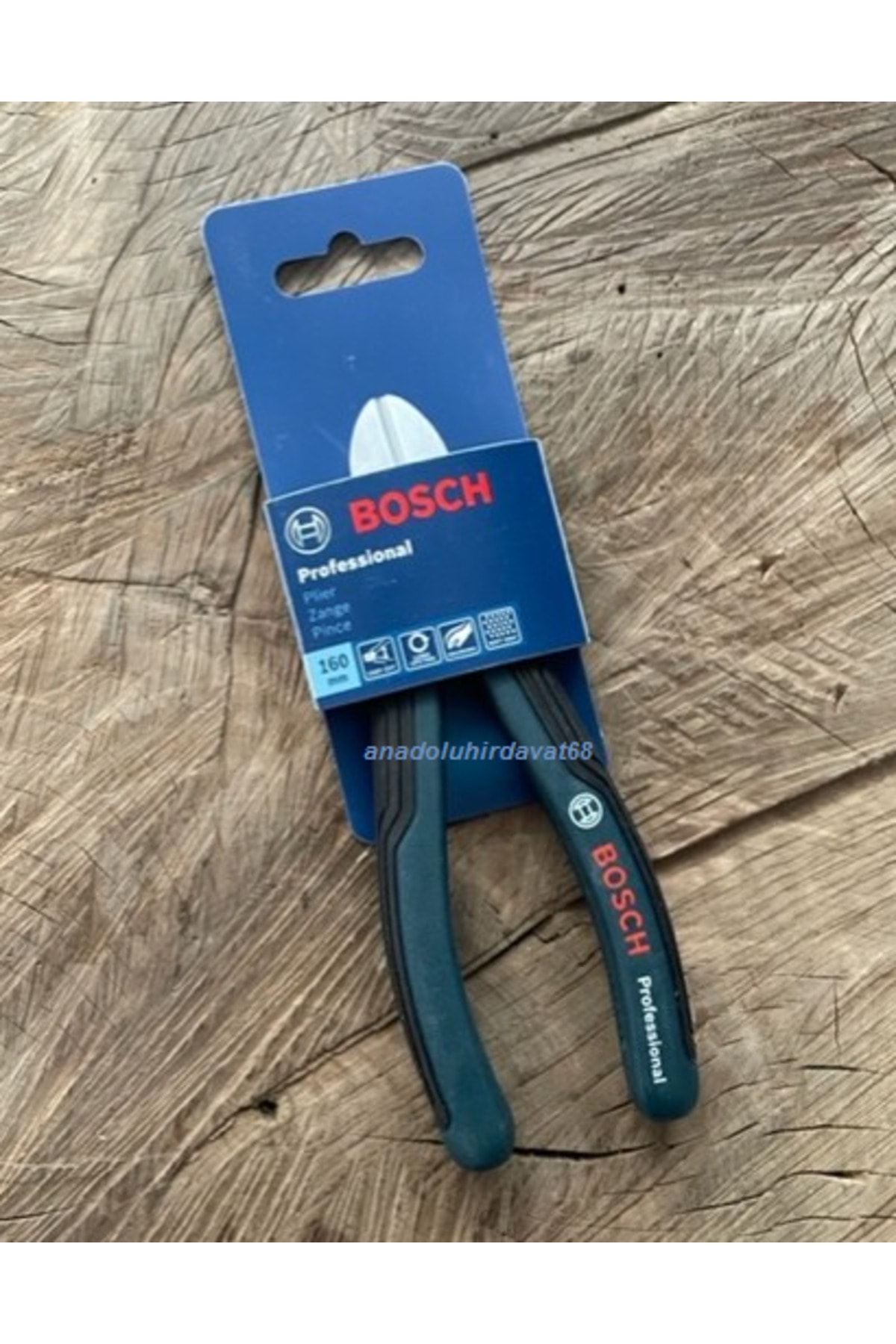 PRO 160MM YANKESKİ CRV ÇELİK YAN KESKİ KOMBİNE İZOLELİ GERMANY