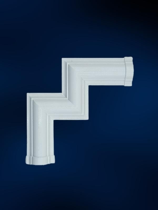 Boyanabilir Duvar Çıtası 4 cm -1 Boy- (2,40 Metre) GB-4017