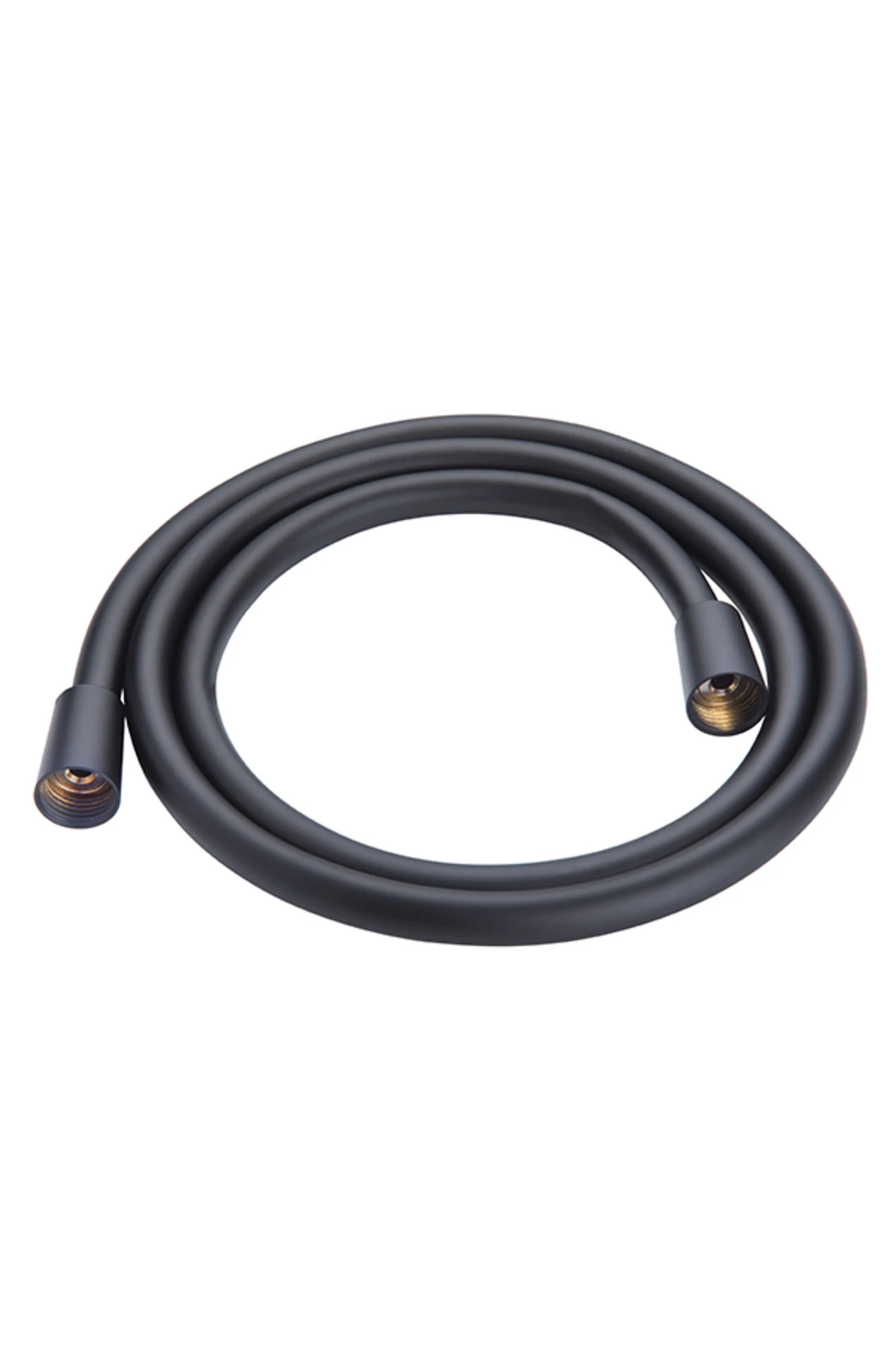 Mat Siyah Duş Spirali (150cm)