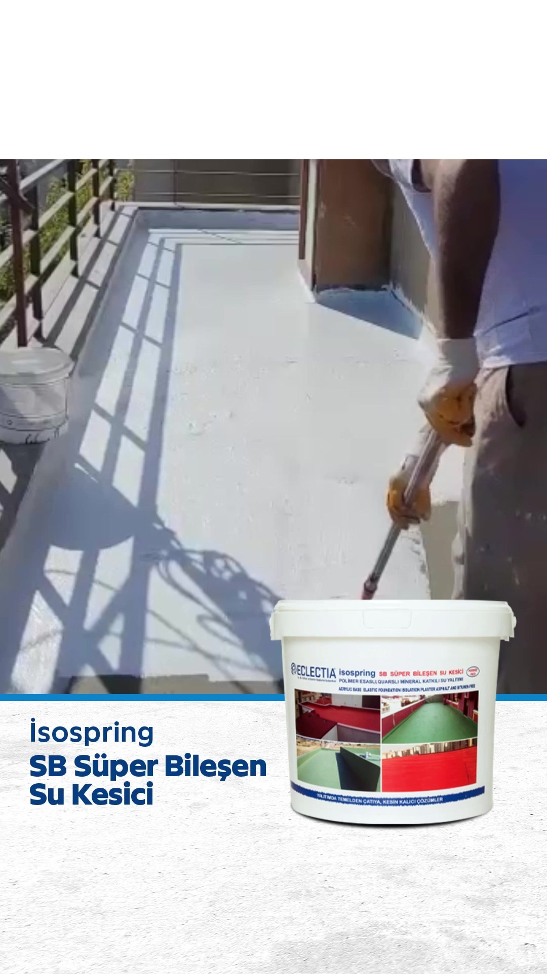 Isospring Süper Bileşen Su Kesici, 18 Kg - Kırmızı