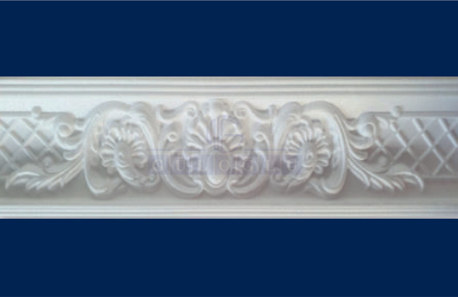 10,1 cm Desenli Kartonpiyer Stropiyer Royal