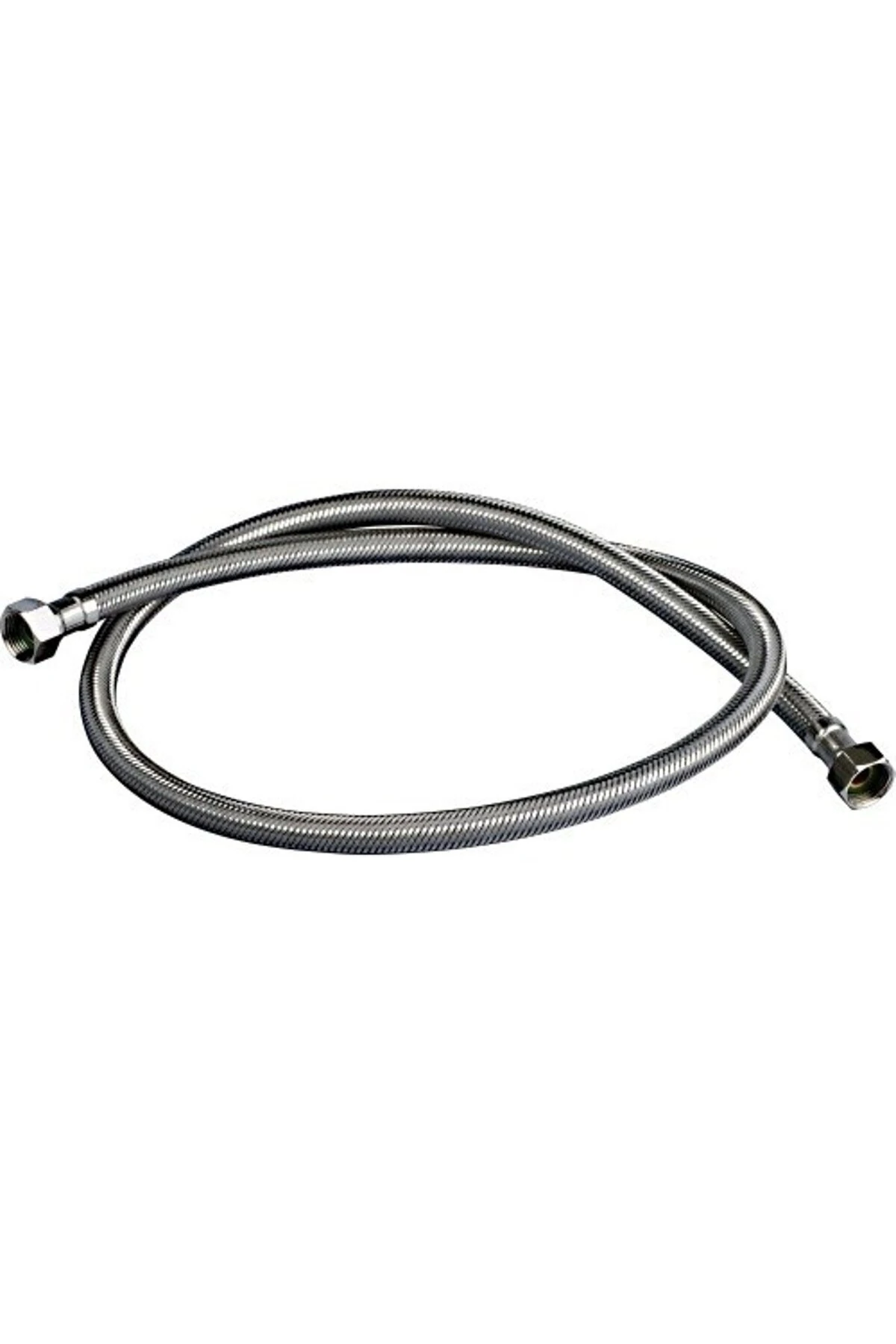 3/8-3/8 Paslanmaz Çelik Örgülü Flex - 70 Cm Batarya Borusu Tuvalet taharet musluğu bağlantı parçası