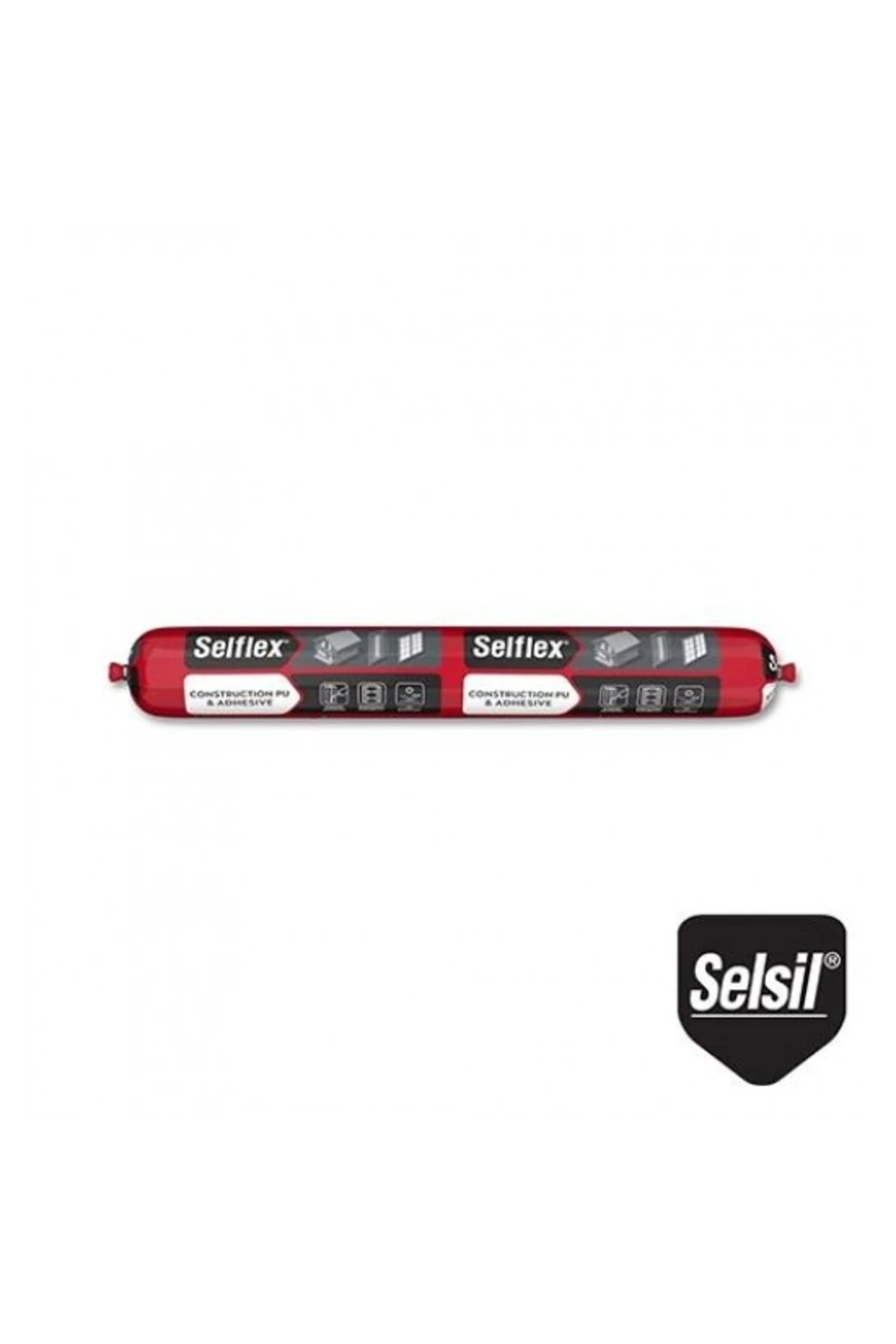 Sel Poliüretan Sosis Mastik Antrasit Gri 600ml