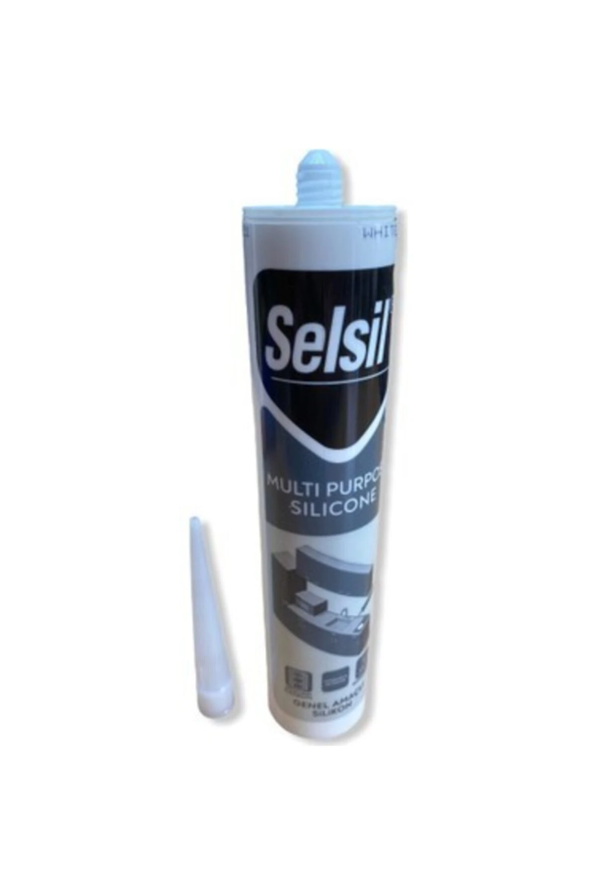 Silikon Genel Amaçlı Su Gecırmez Cam Dograma Metal Icın Sefaf Cok Amaclı