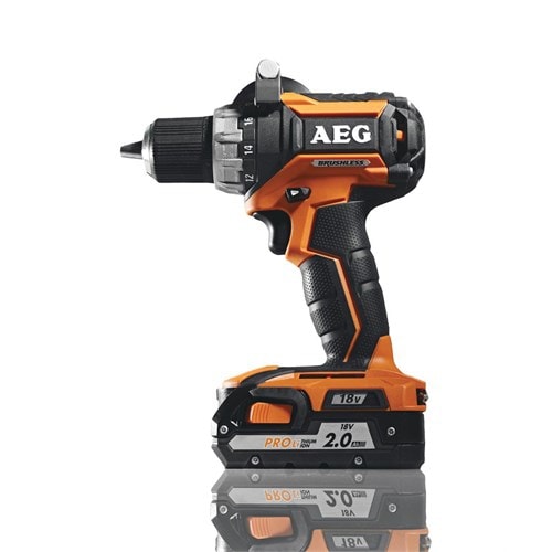 AEG  BS 18 CB LI Çift Kömürsüz Akülü Matkap (Lithium ion 18 V; 2.0 Ah)