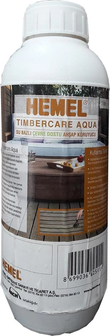 Timbercare Aqua Emprenye 1 Litre Şeffaf