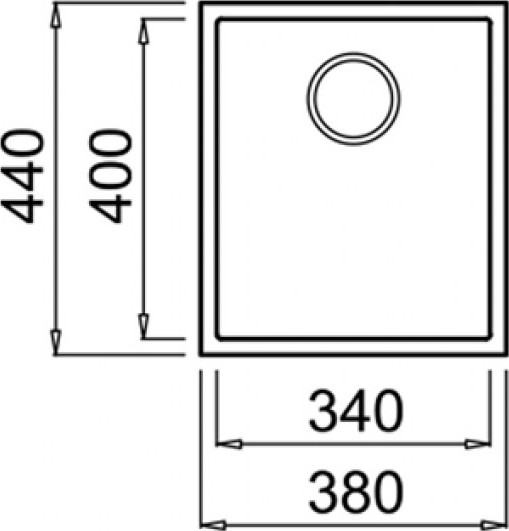 Square 34.40 Tg Avena Beige Eviye