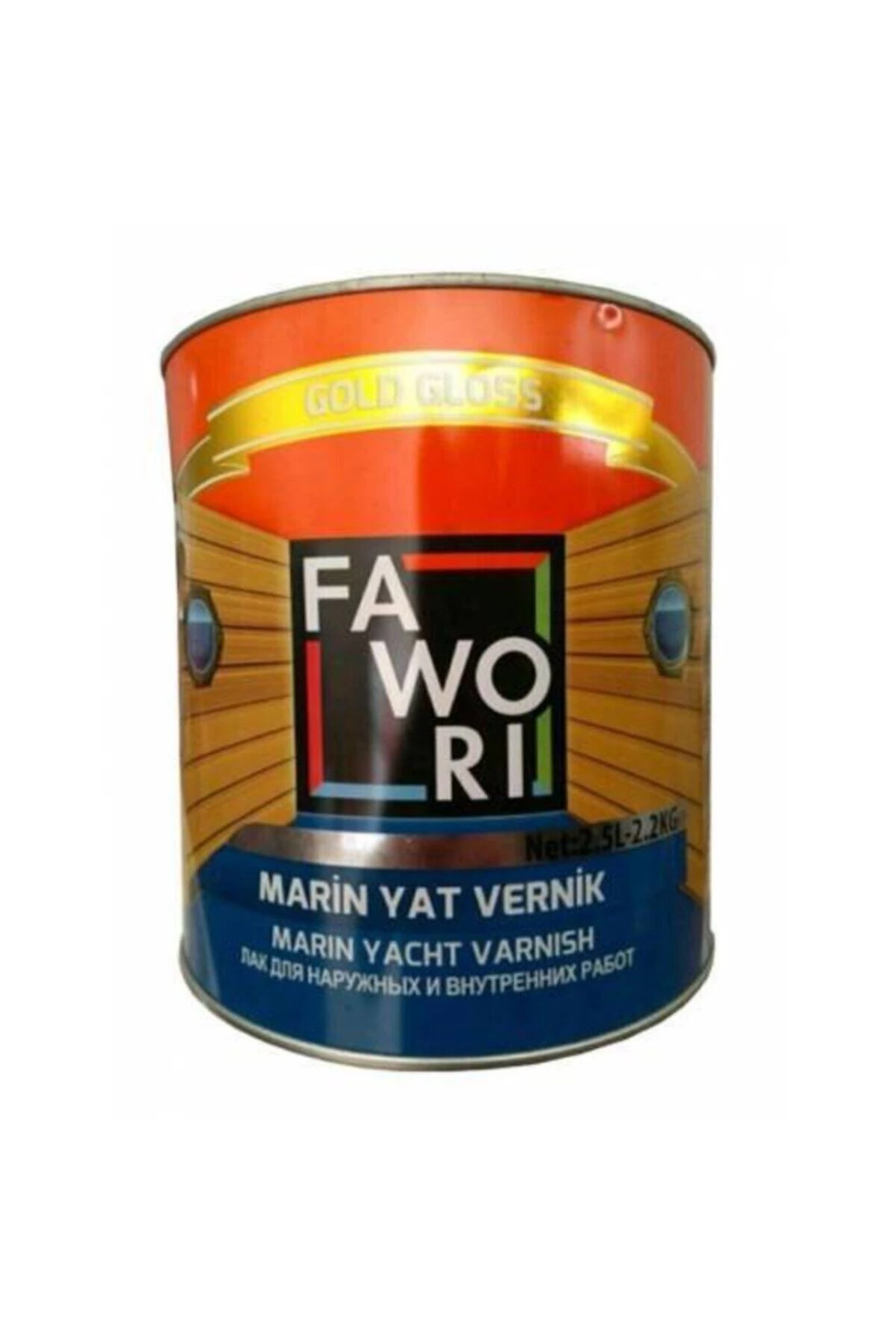 FAWORİ MARİN YAT VERNİK 2,5 LT ŞEFFAF