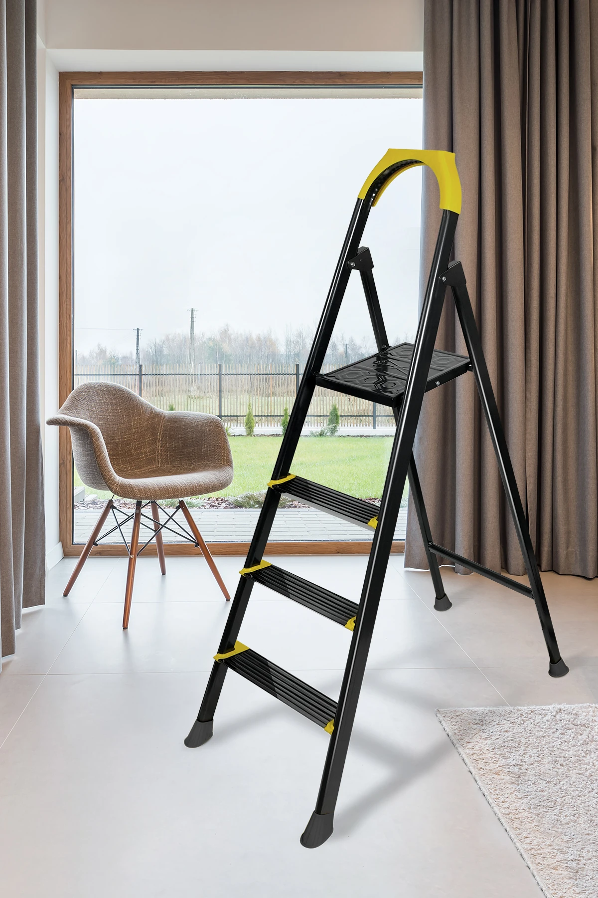 Merdiven Hardy 3+1 Basamaklı Özel Tasarım Hafif me