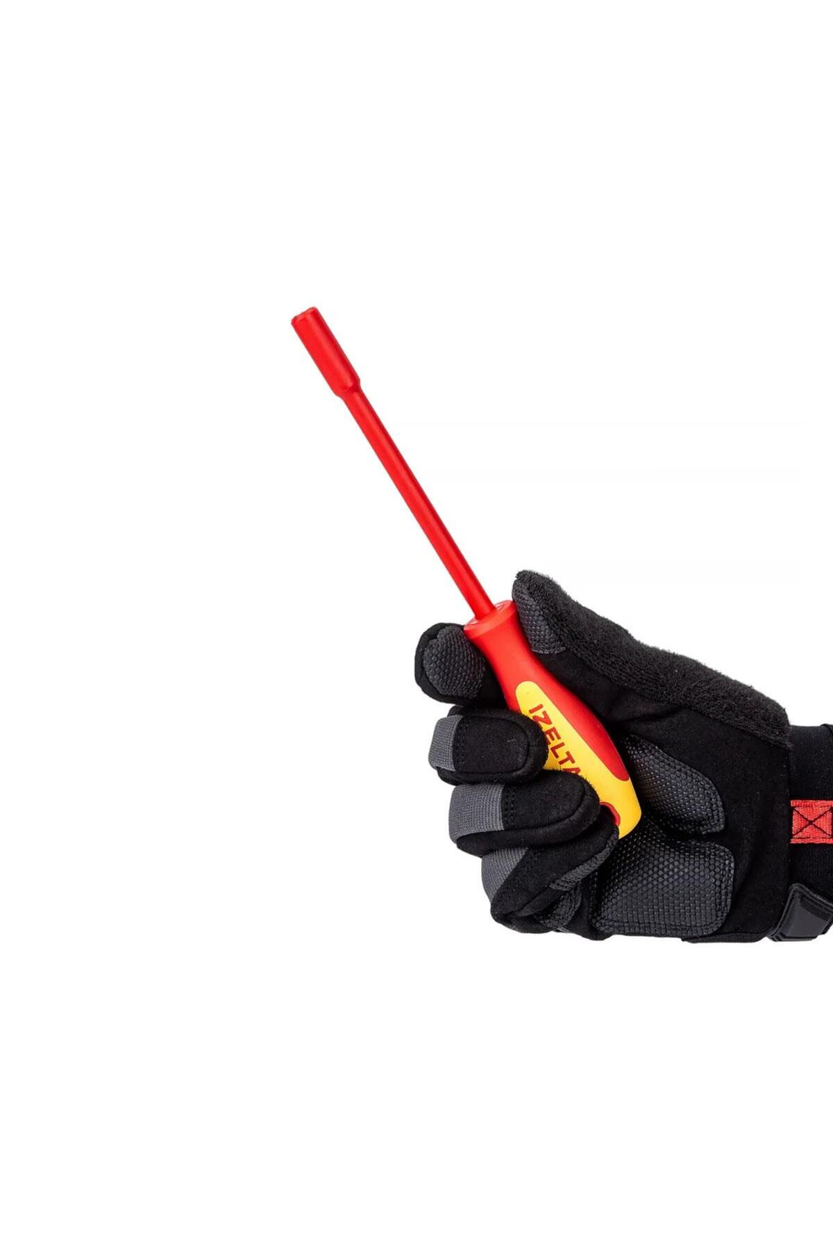 İZELTAŞ 4773190050 1000v Süngüsü Izoleli Lokma Uçlu Tornavida 5 Mm