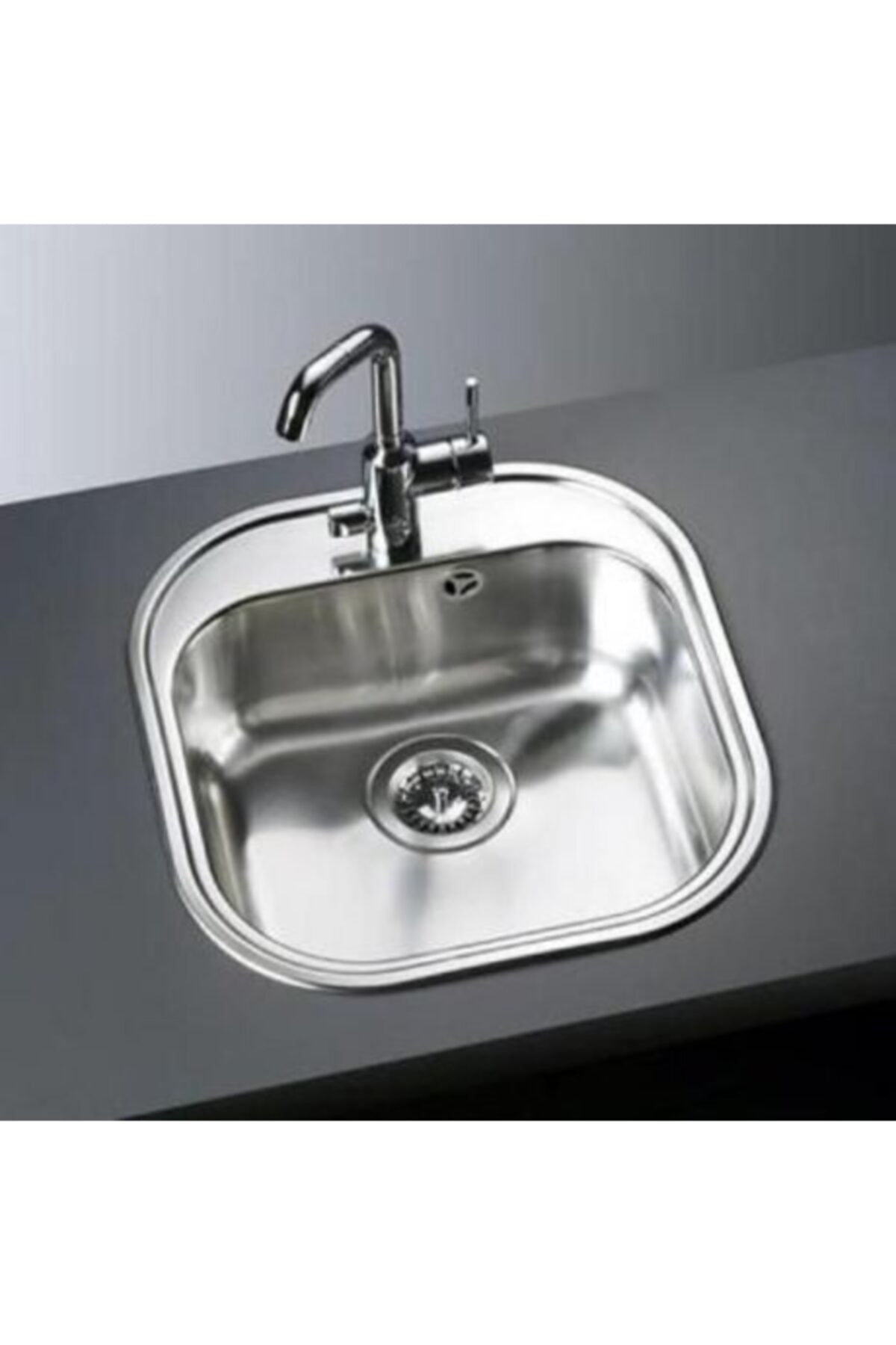 - STYLO 1B - Ankastre Eviye - Mikroketen Dokulu - 45 cm - 10107041
