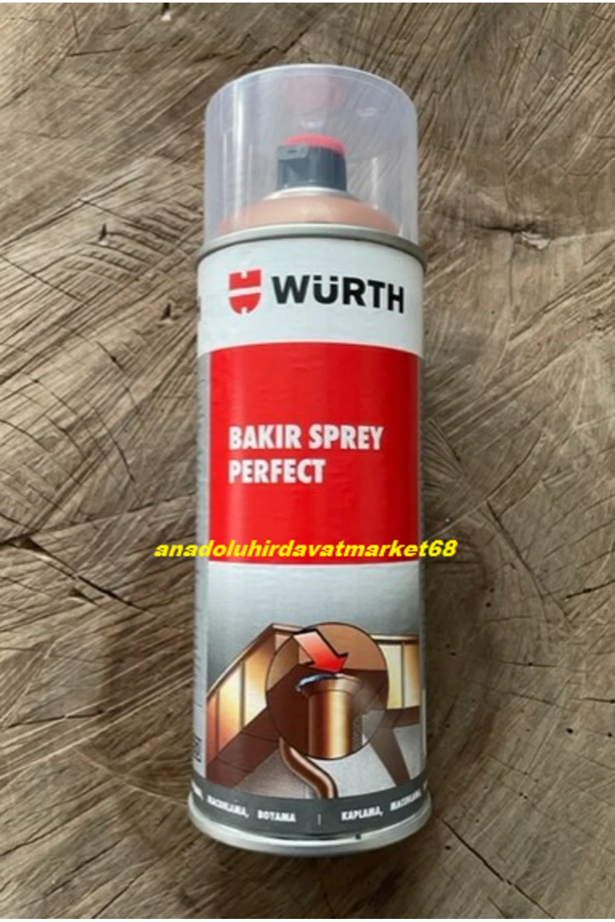 Bakır Efekt Sprey Boya Bakır Perfect 400 ml Germany