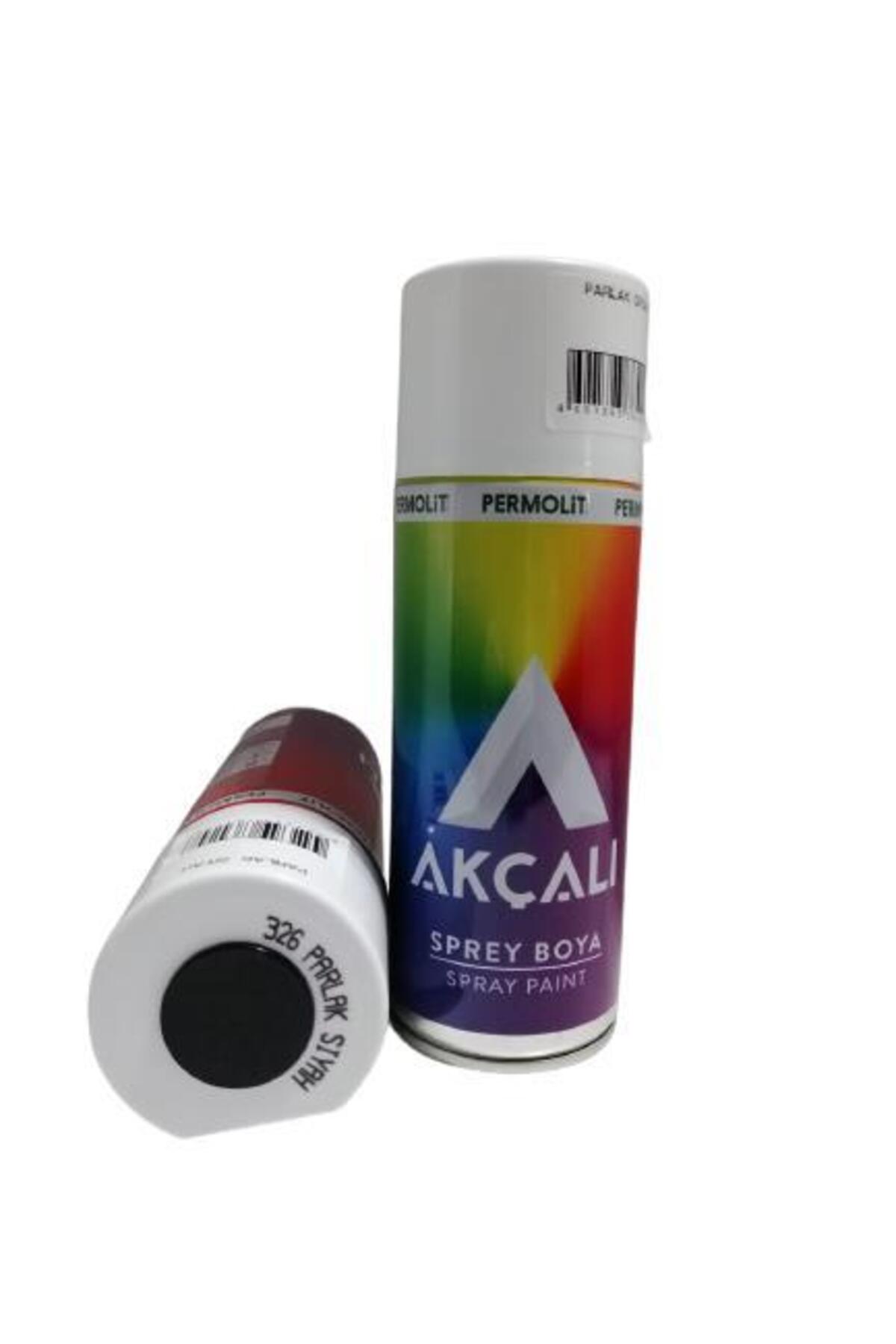 Sprey Boya Düz 326 Parlak Siyah