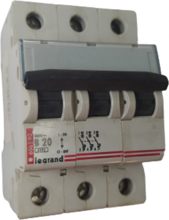 3X20A B/6ka Otomatik Sigorta