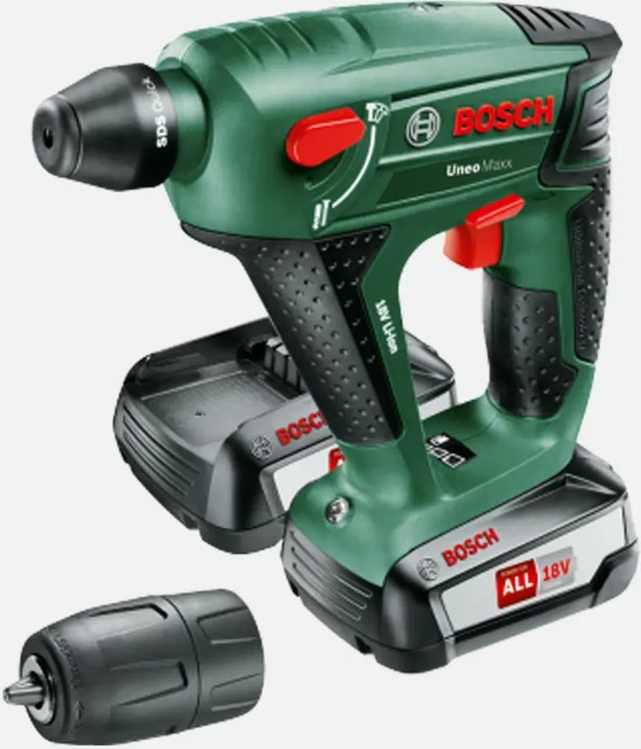 BOSCH Uneomaxx 18V Pnömatik Sds Çift Akülü Kırıcı Delici