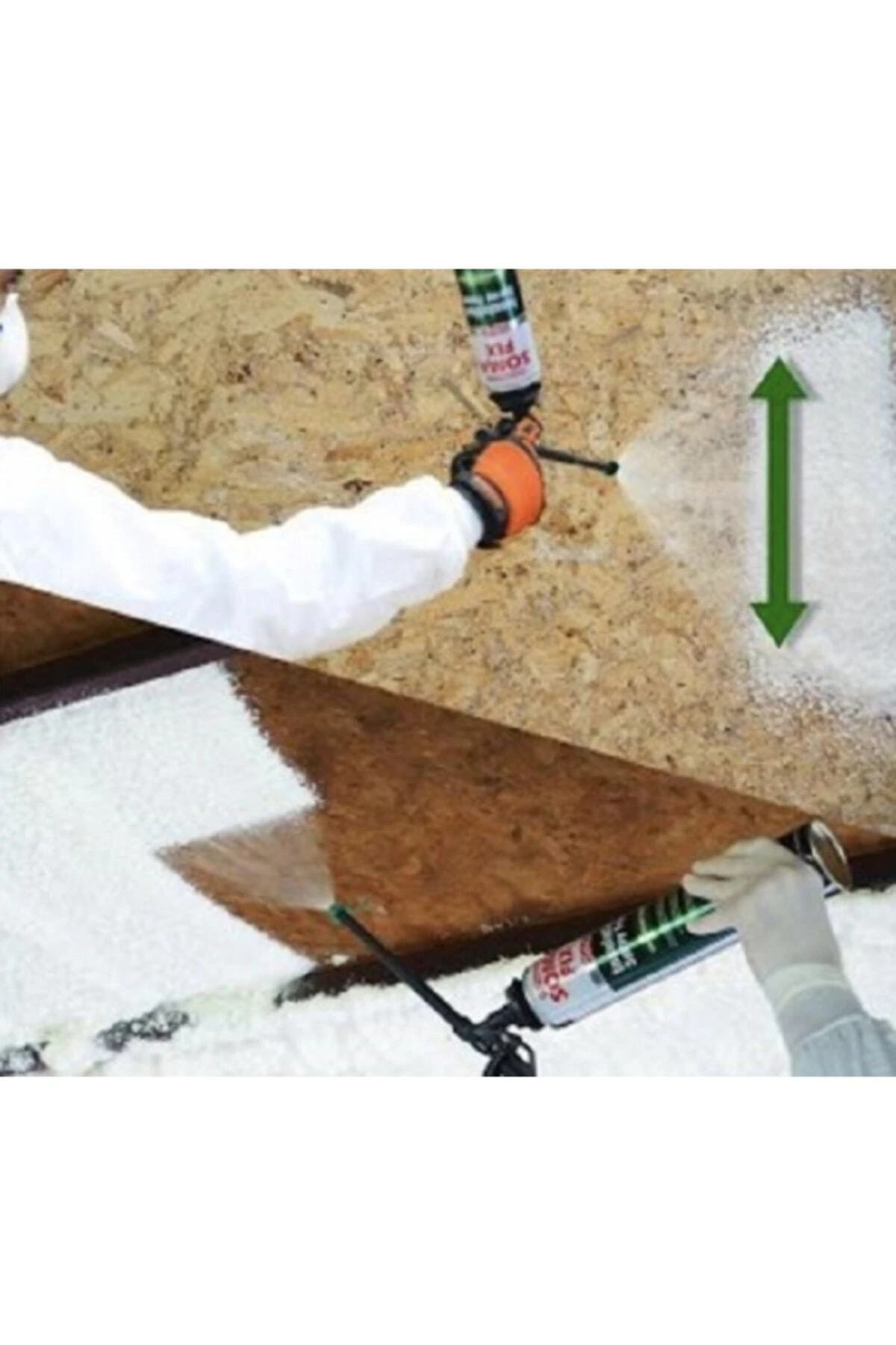 Poliüretan Termal Isı Ve Ses Yalıtım Sprey Köpük 910 gr