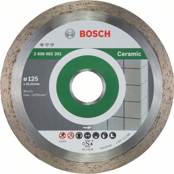 BOSCH Standard For Ceramic 125 Mm 2608602202