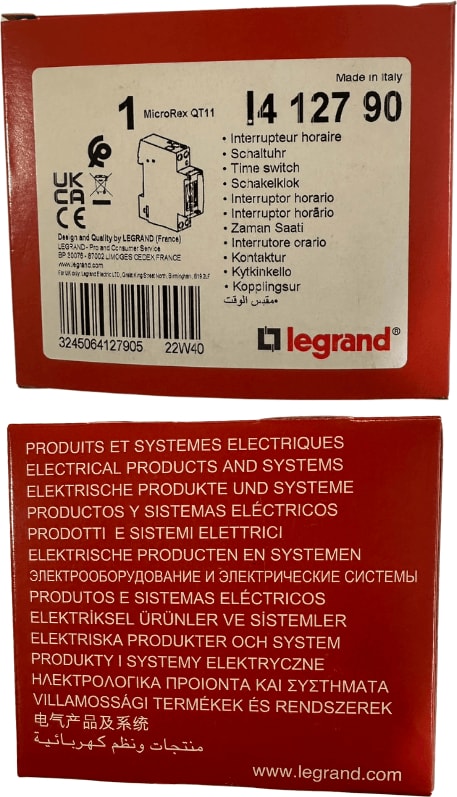 412790 Modüler Zaman Saati (8 Adet)