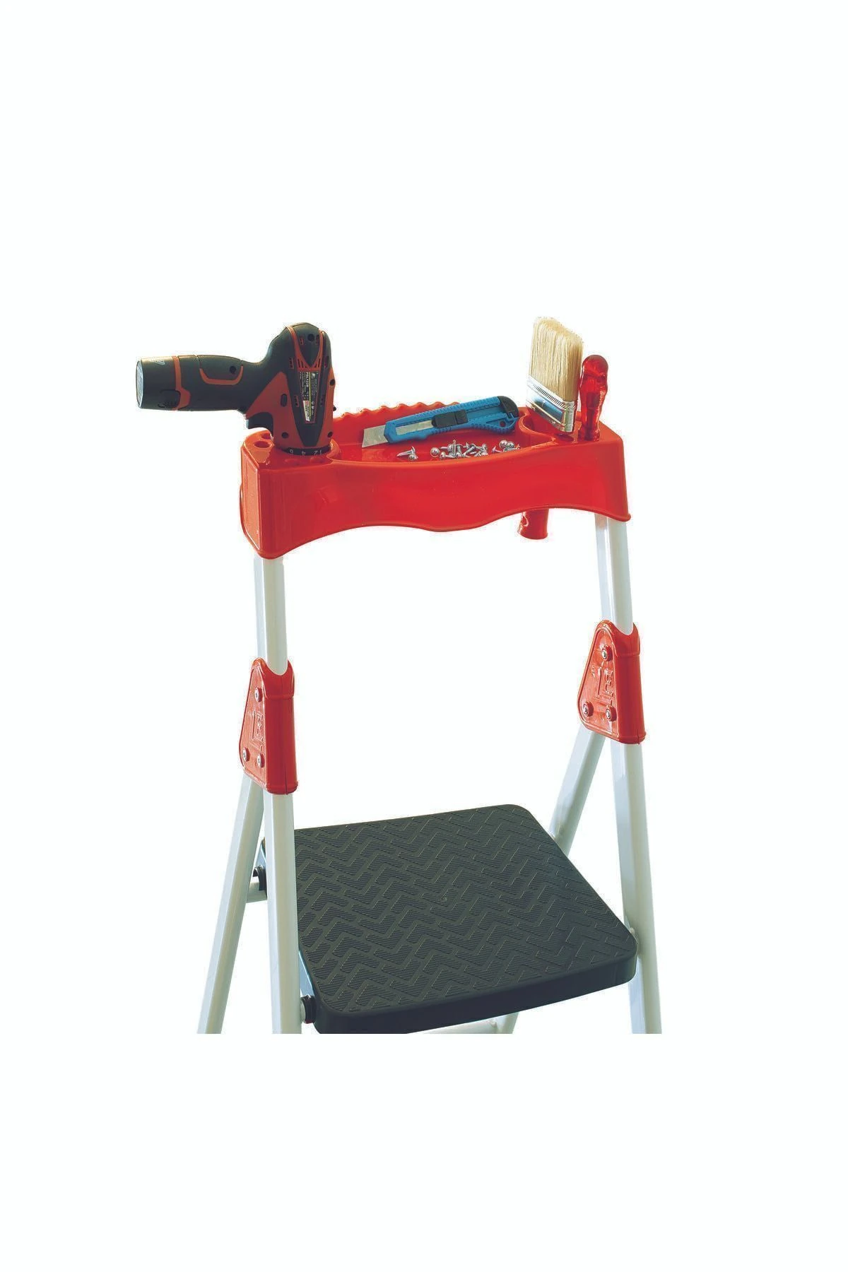 Elegance 7+1 Geniş Basamaklı Kolay Taşıma Aparatlı Merdiven