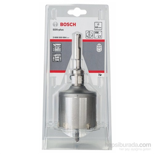 BOSCH - 3 Parçalı Buat Uçları Seti, Sds-Plus - 68 X 60 Mm