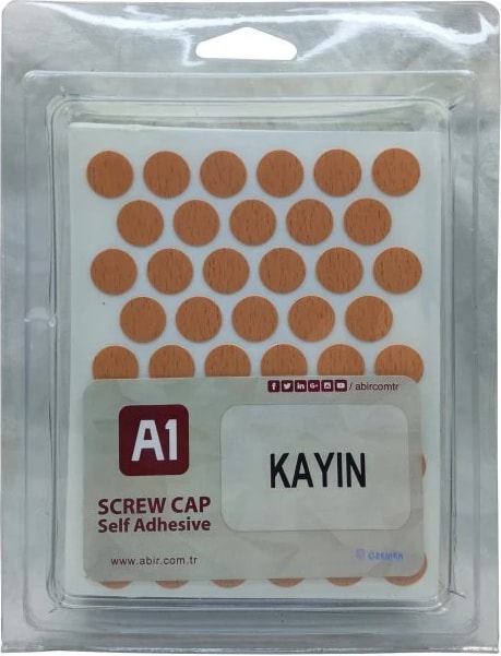 Pvc Yapışkanlı Tapa Desenli 14MM Kayın