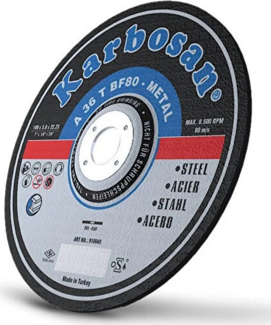 Ispiral Taşı  230X3.2X22MM Nk Metal Kesici