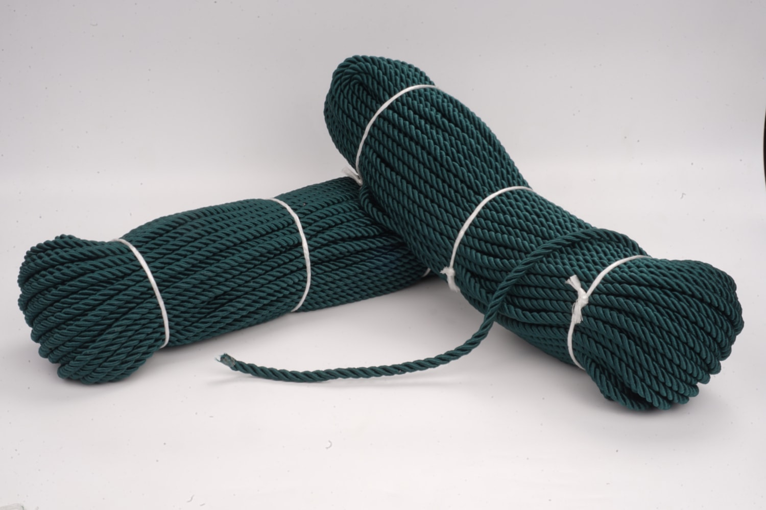 Polyester Kordon İp 8mm 50metre- Zümrüt yeşil