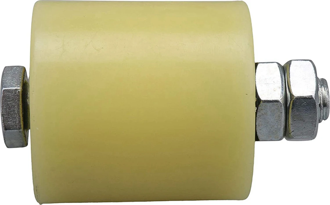 8 Adet 48X50MM Sarı Gümüş Naylon Çelik Düz Makaralı Rulman Kılavuz Tekerlek 6201 M12 Vida Elektrikli Kapı Sürgülü Kapı (Yurt Dışından)