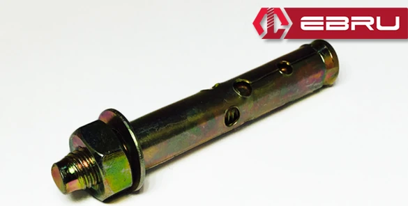 Gömlekli Çelik Dübel 8X55 - 100 Adet