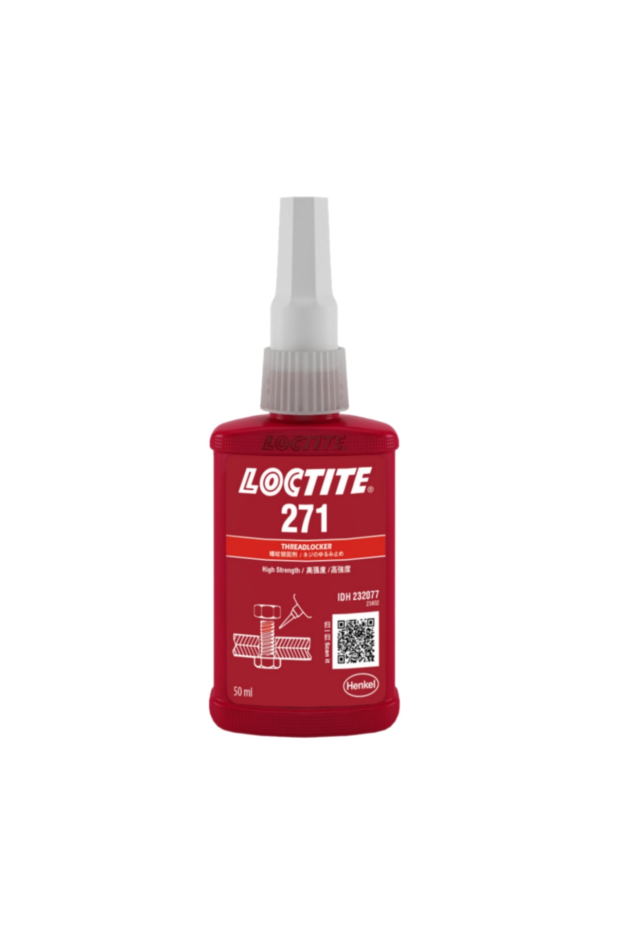 Loctite 271 Diş Kilitleme Yapıştırıcısı 50 ml