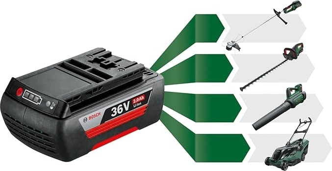 BOSCH Aküseti 36V (2AH, Tek Akü + AL36V-20)