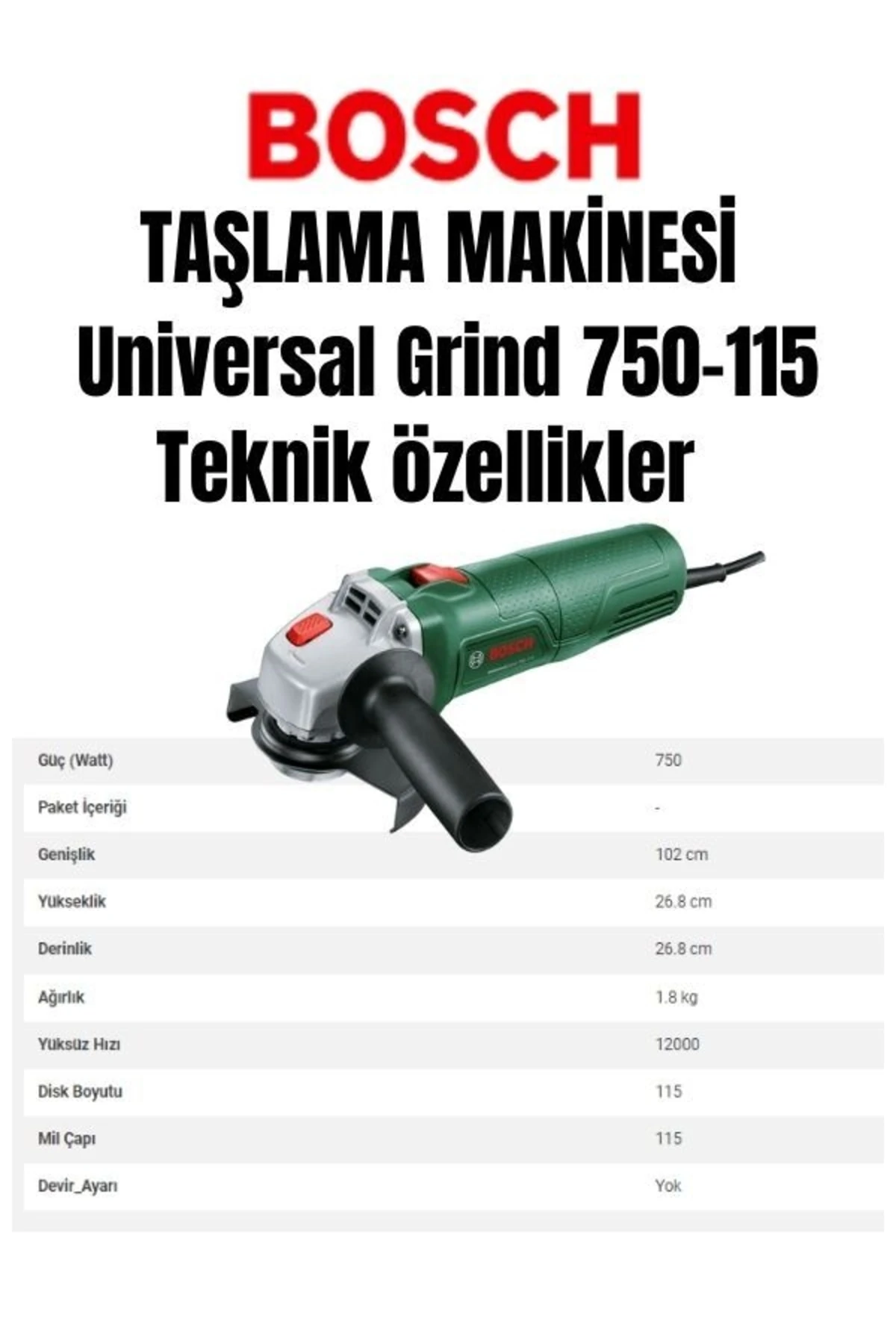 Testere Ve Taşlama Makinesi Seti (pst 650 + Universalgrind 750-115)