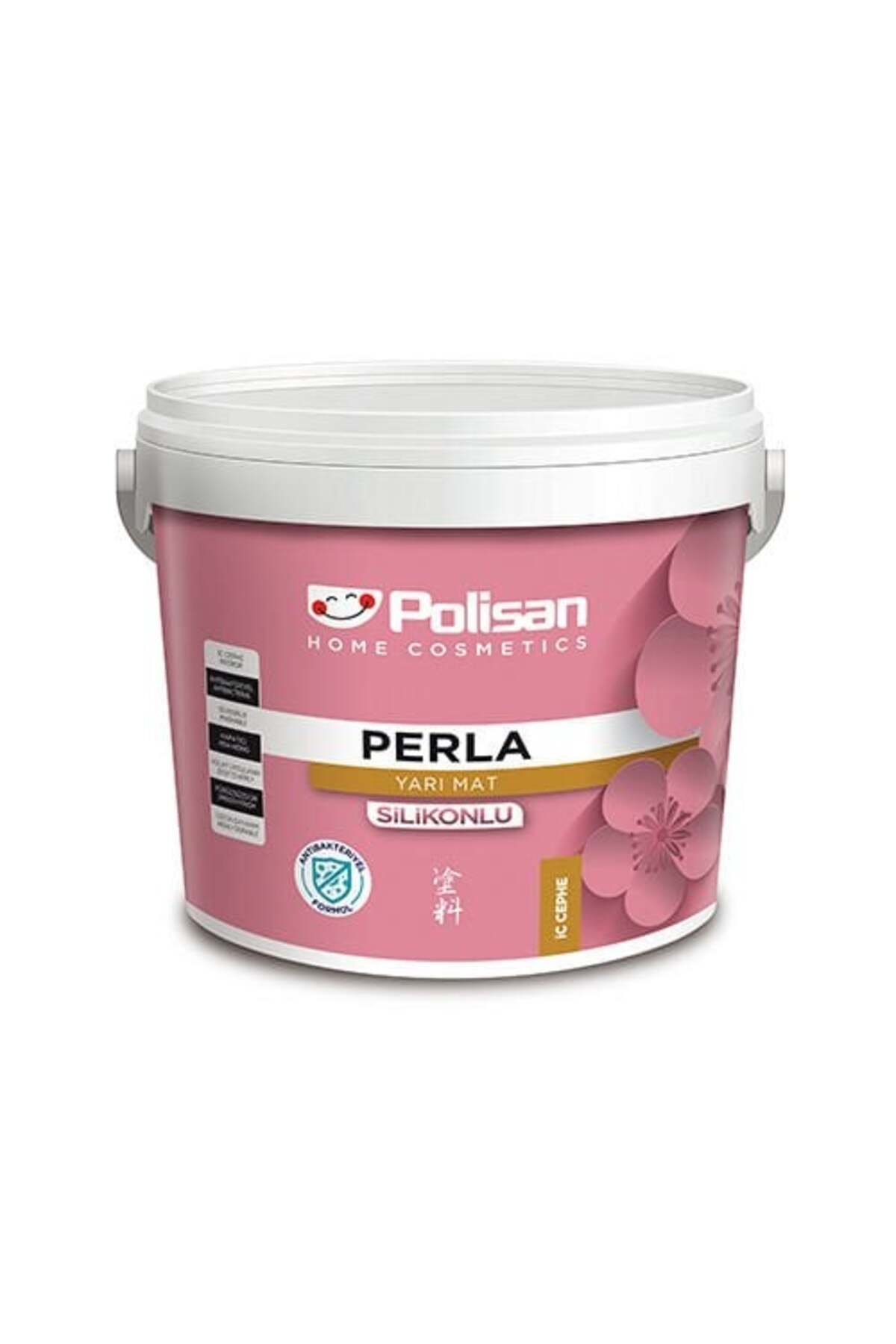 Perla Yarı Mat Antibakteriyel Yeşil Rüya - 2,5 L