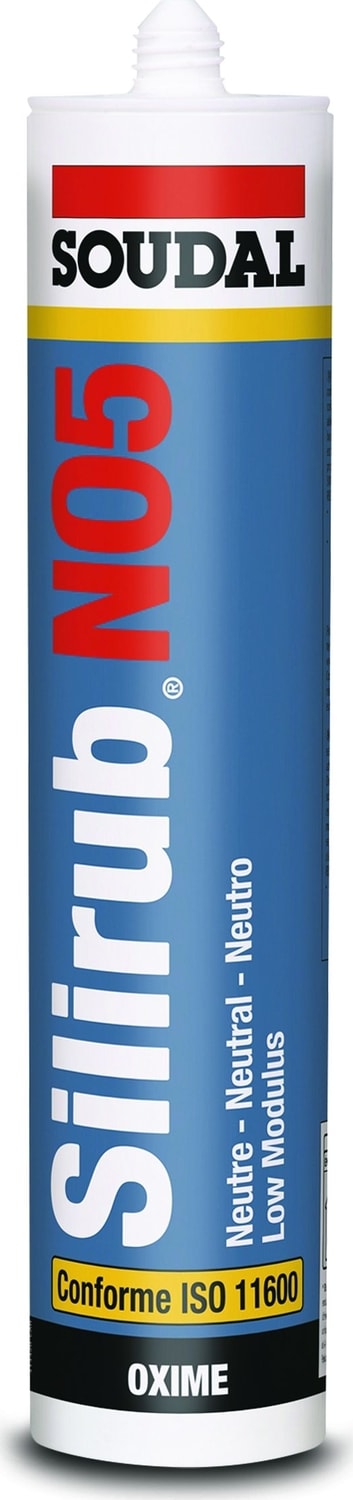 Sılırub No5-He Notr Dış Cephe Silikon Kartuş 300Ml - Şeffaf