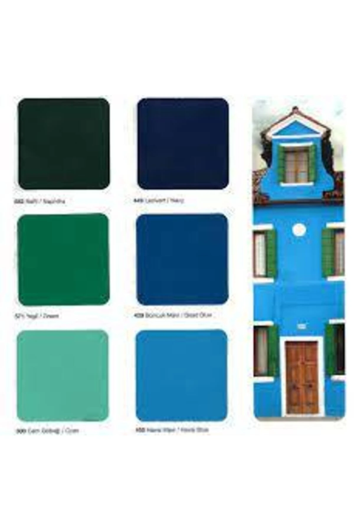 Primera Parlak 2,5l Boncuk Mavi Yağlı Boya