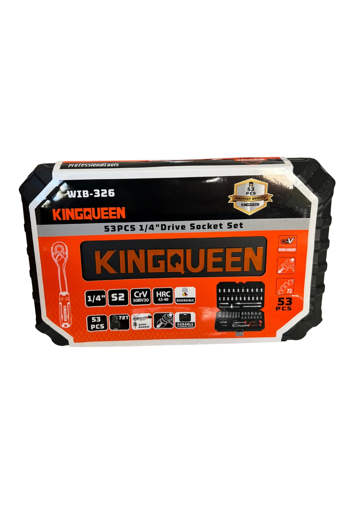 53 Parça 1/4" Lokma Takımı