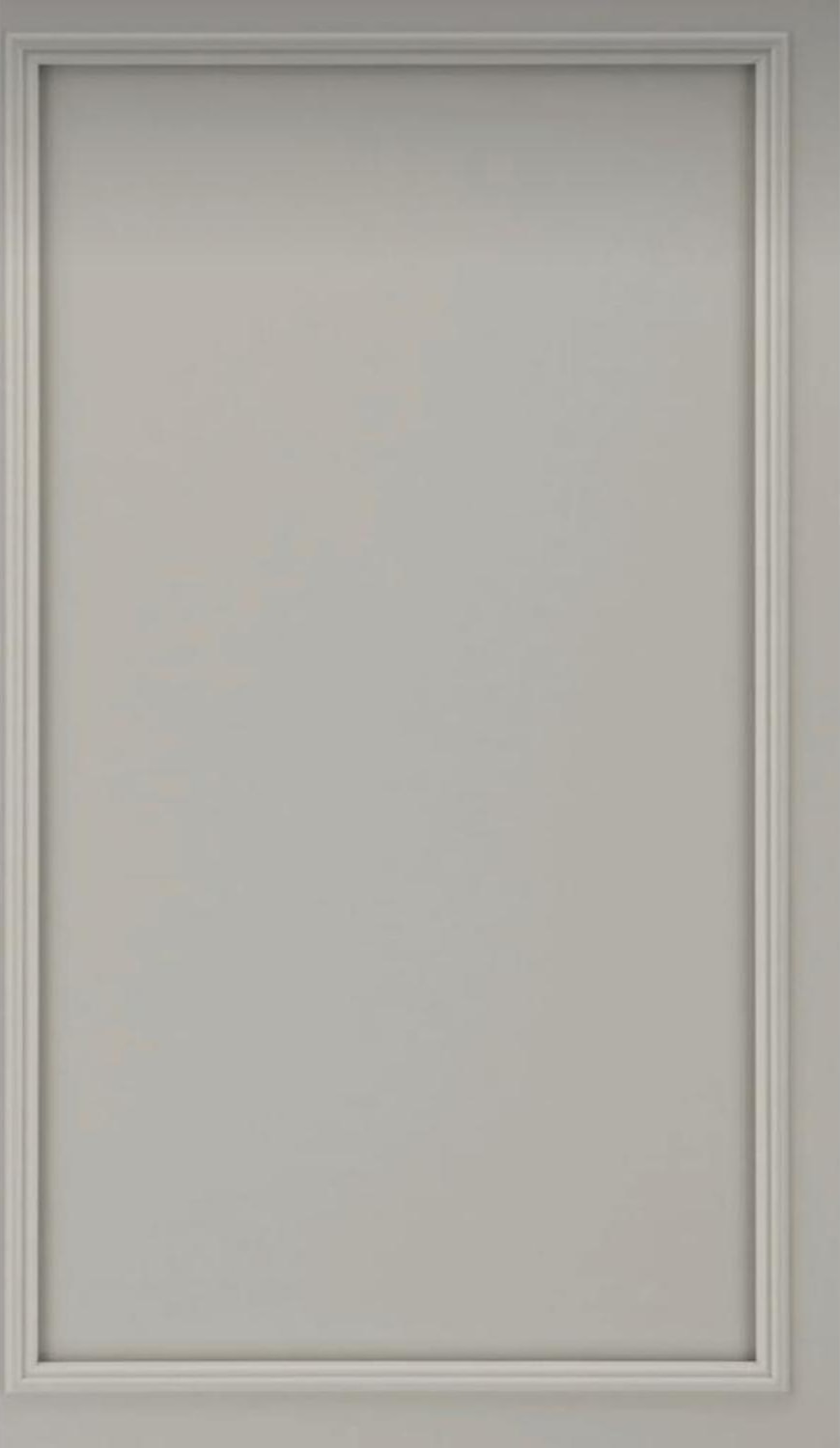 Tek Çerçeve Tasarımı Boyanabilir Çıta Hazır KESIM(ANKA139)