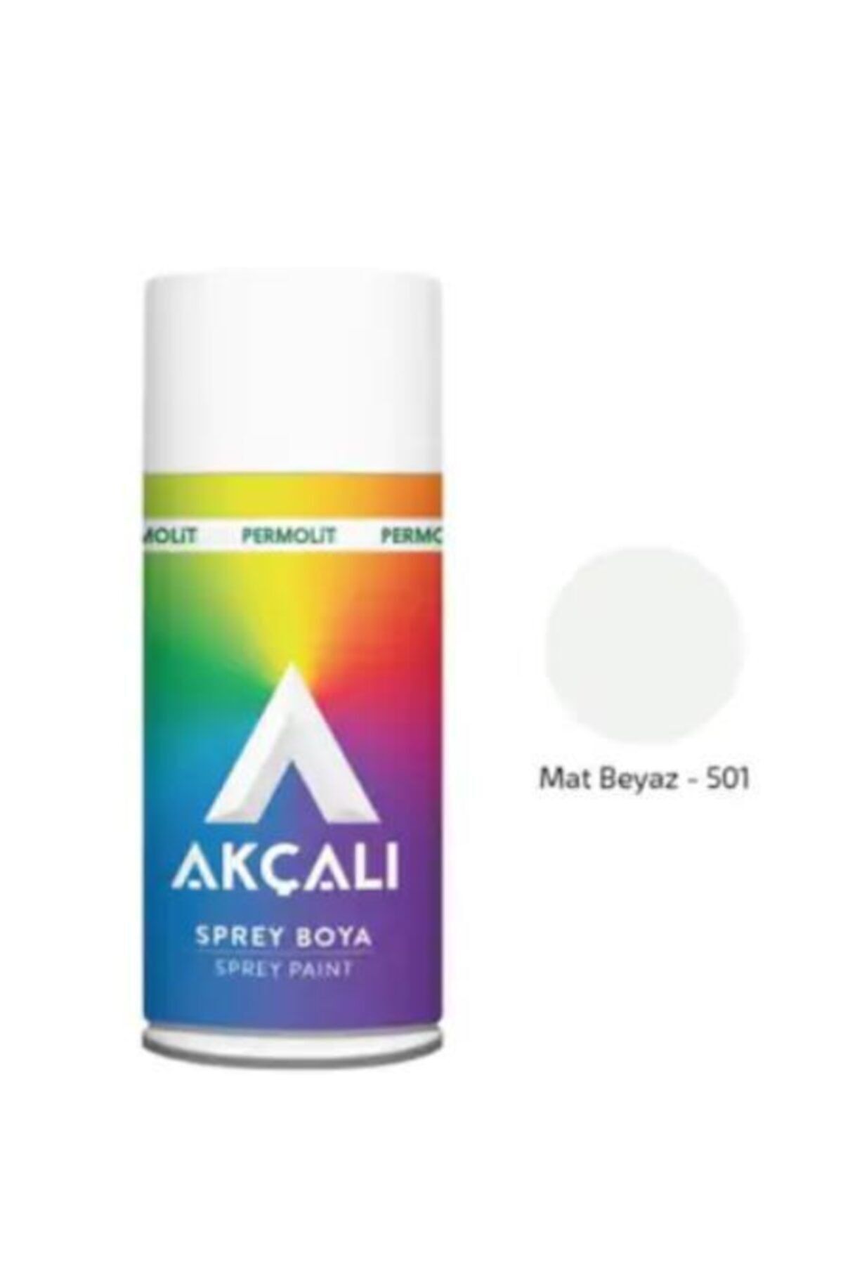 Mat Beyaz Sprey Boya No:501