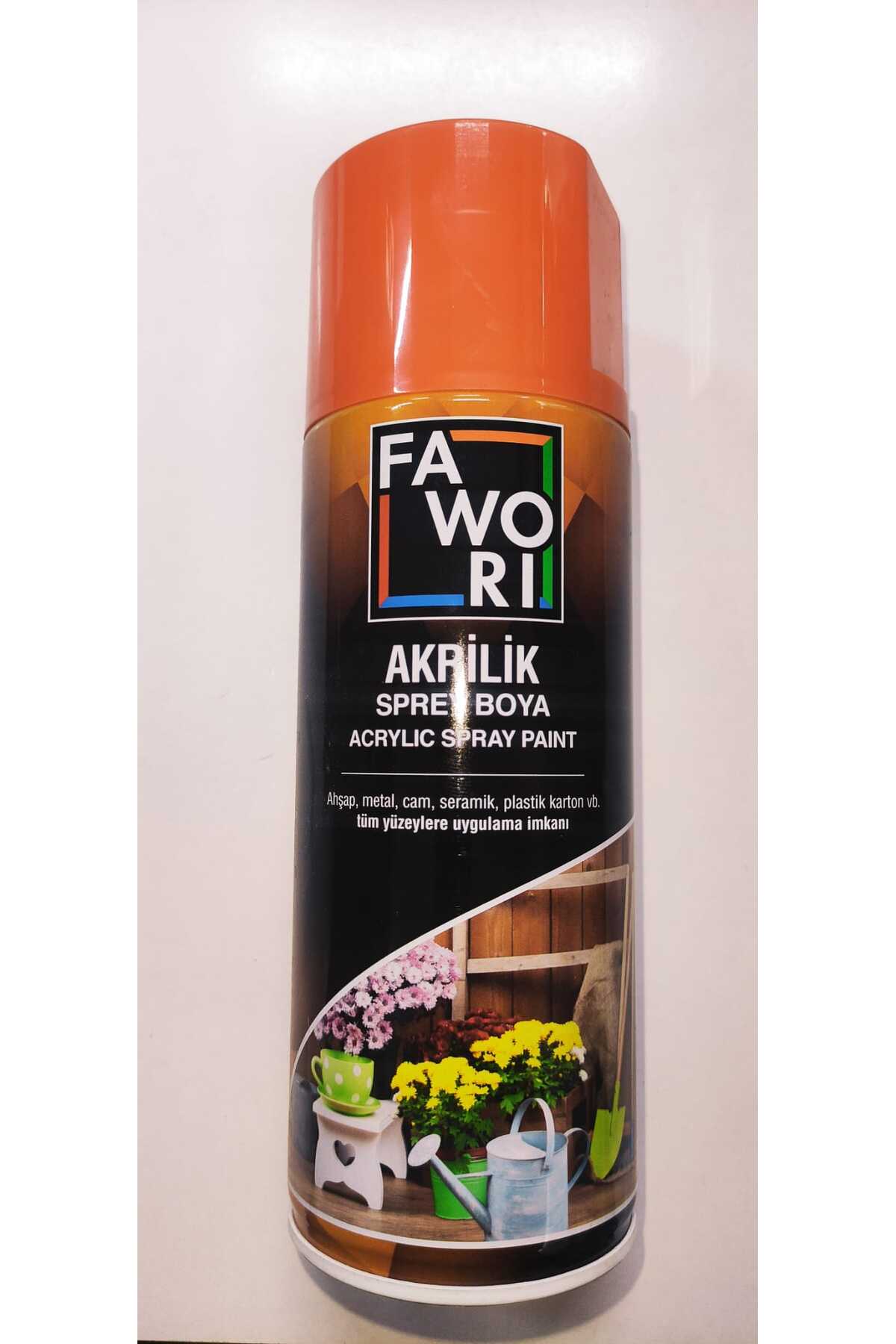 FAWORİ AKRİLİK SPREY BOYA MAK. KIRMIZISI 400 ml