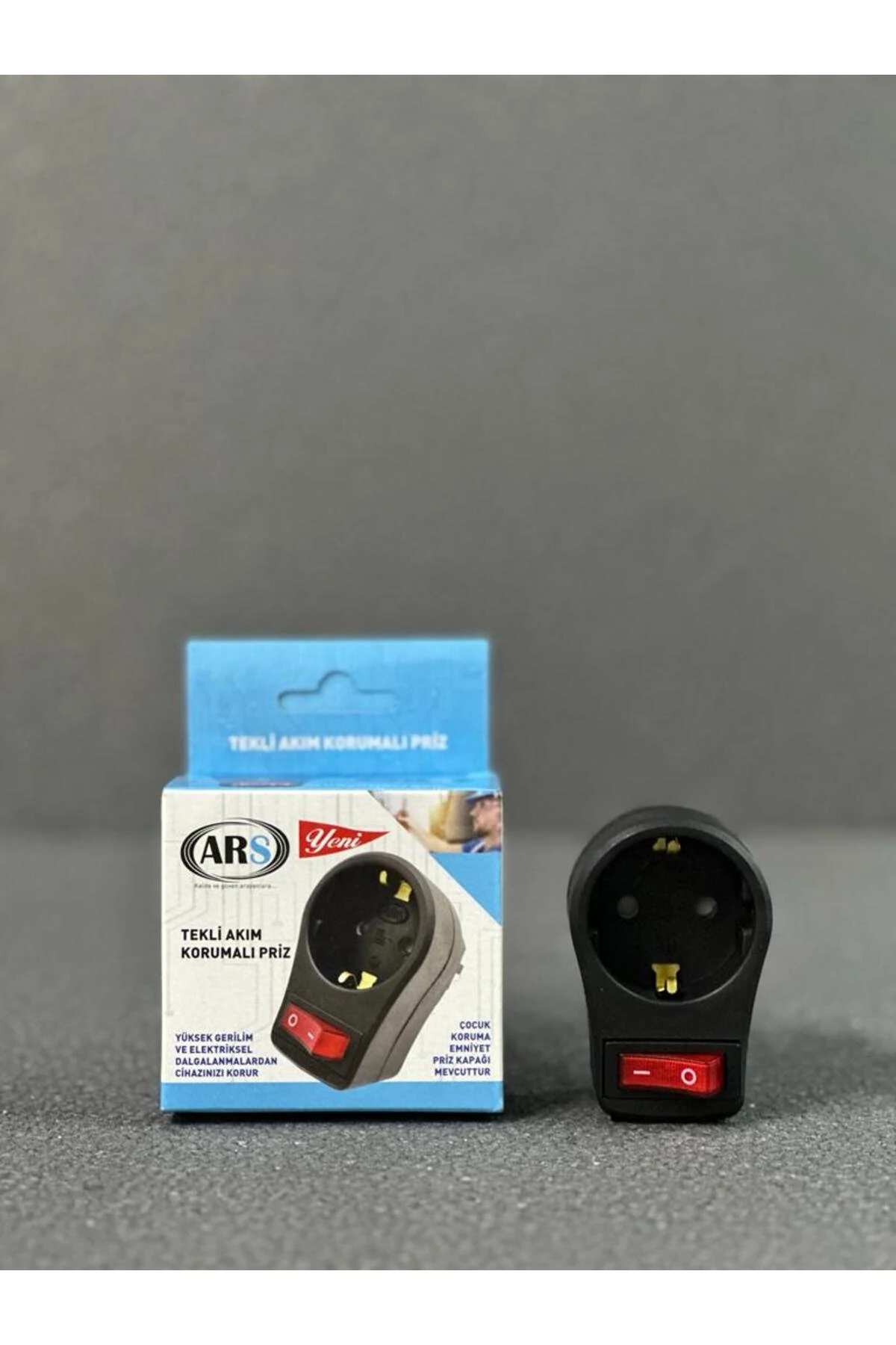 A Kalite Ars Tekli Akım Korumalı Priz