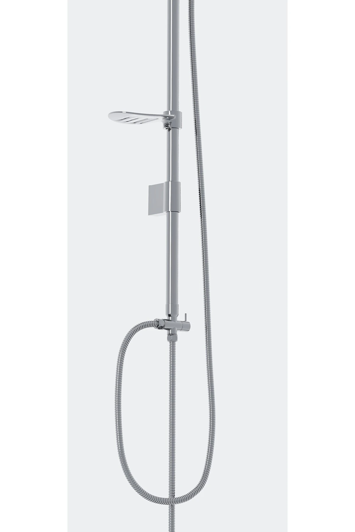 ROBOT DUŞ SETİ KROM BEYAZ TEPE DUŞ SİSTEMİ YAĞMURLAMA SİSTEMİ PASLANMAZ 2 YIL GARANTİLİ