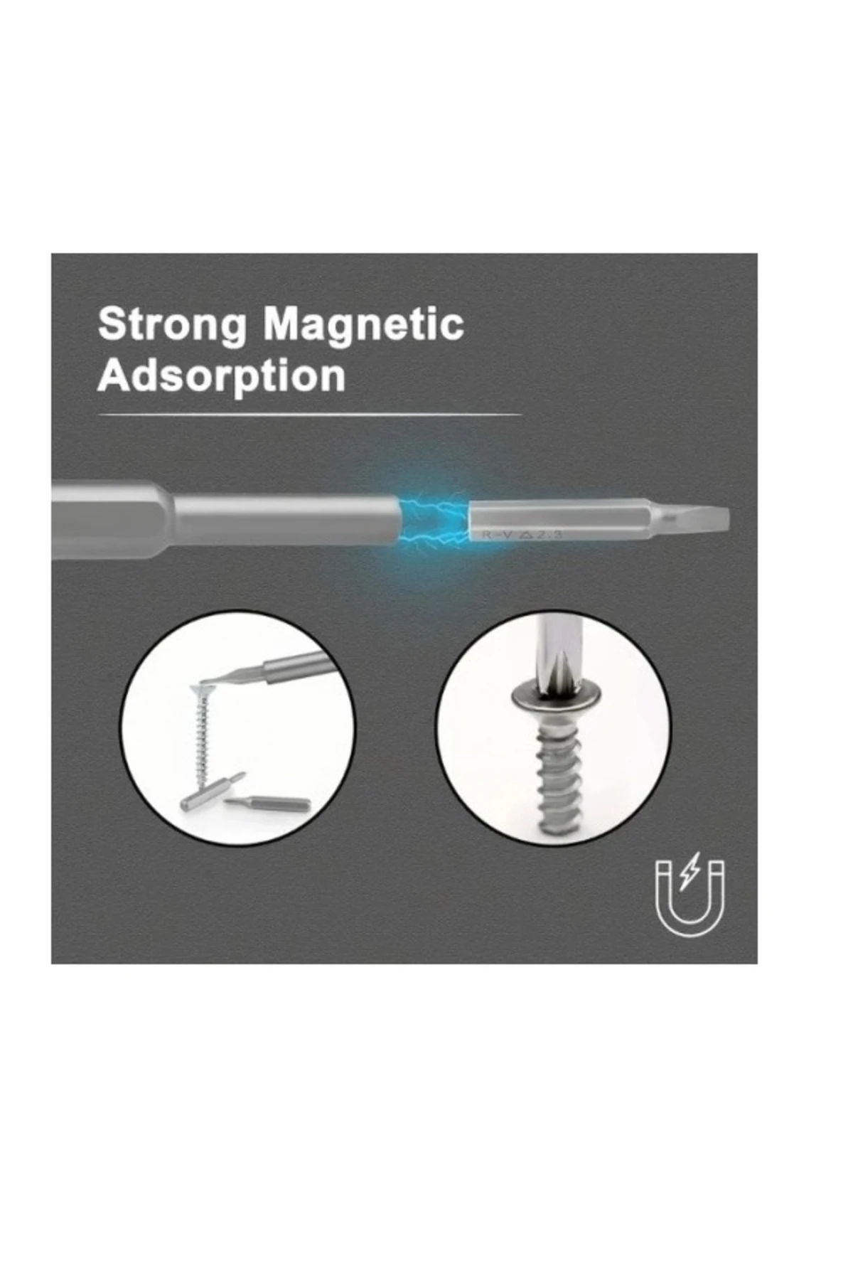 25 Parça Çok Fonksiyonlu Hassas Tornavida Seti