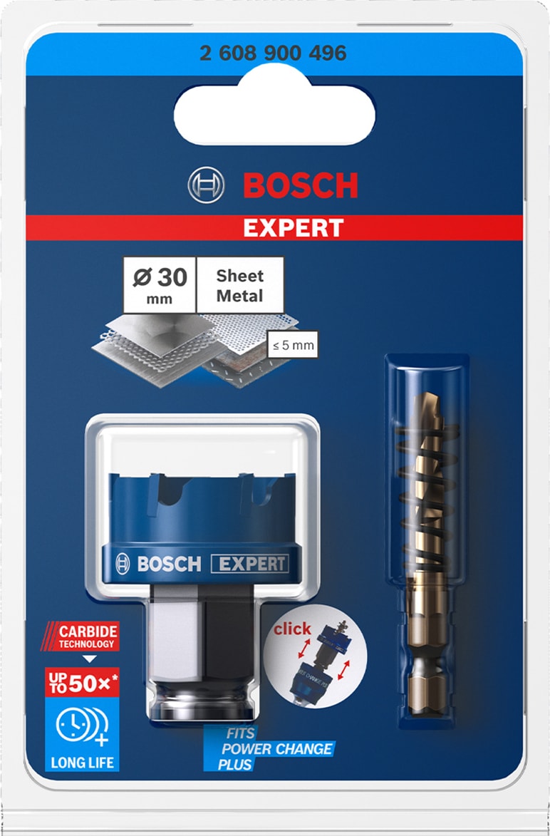 BOSCH Expert Sheet Metal Delik Açma Testeresi 30 x 5 mm