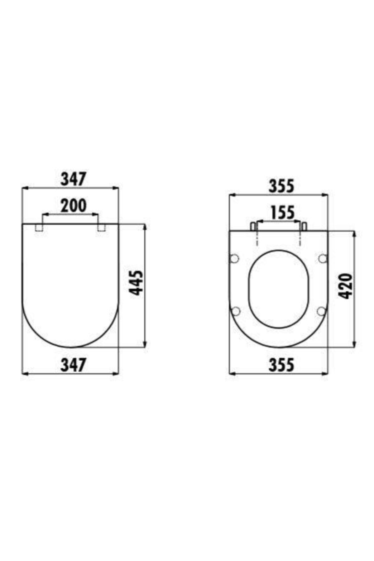 Eg321 Elegant Rim-off Asma Klozet Soft Kapak Kc5030