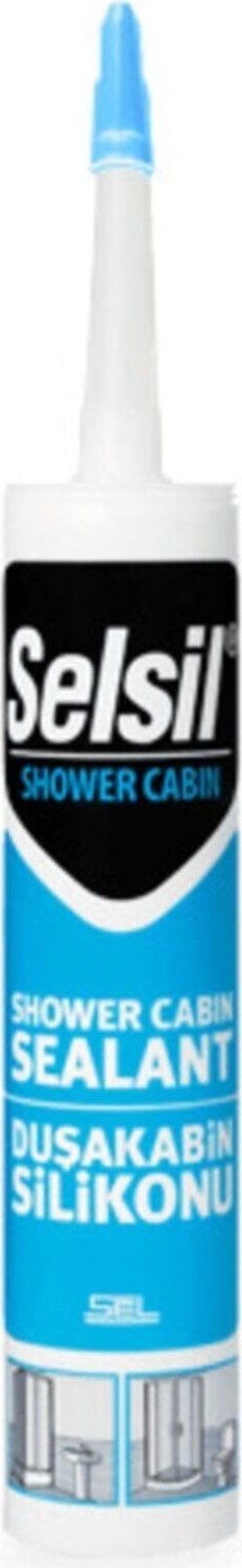 Beyaz ve Küfe Karşı Da Lı Duşakabin Silikonu 310 ml