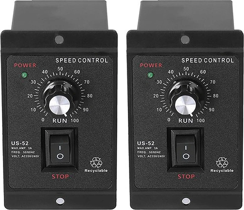 2x 400W Motor Hız Kontrol Cihazı Ac 220V Motor Hız Regülatörü Kontrol Cihazı Ileri ve Geri Motor Vali Kontrol Cihazı (Yurt Dışından)
