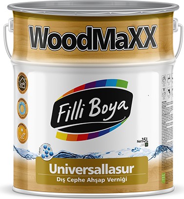 Woodmaxx® Universallasur Dış Cephe Ahşap Verniği 2,5 Lt