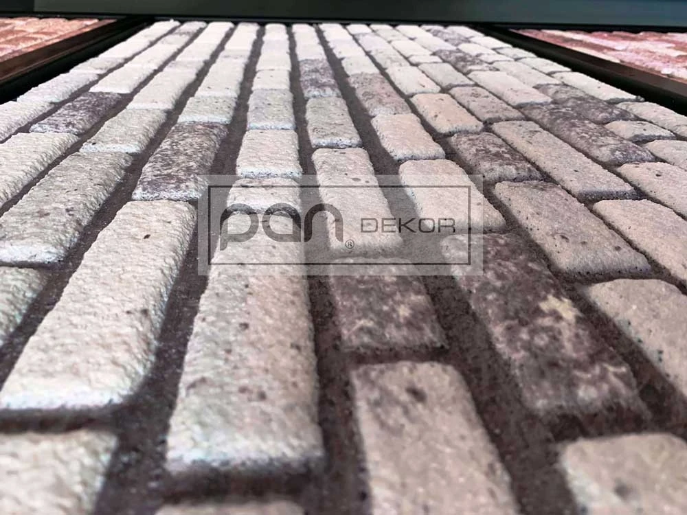 5 Adet (2,5m2) x Minik Taş Desenli 3 Boyutlu Renkli Strafor Köpük Duvar Kaplama Paneli (MN-613)